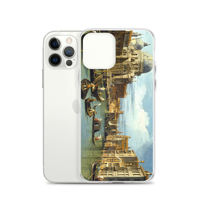 The Entrance to the Grand Canal, Venice - Canaletto - C. 1730 - iPhone Case