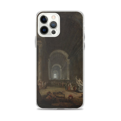 The Finding of the Laocoon - Hubert Robert - C. 1773 - iPhone Case