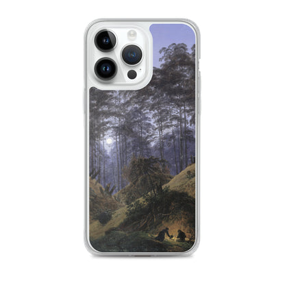 Forest Interior by Moonlight - Casper David Friedrich - C. 1823-30 - iPhone Case