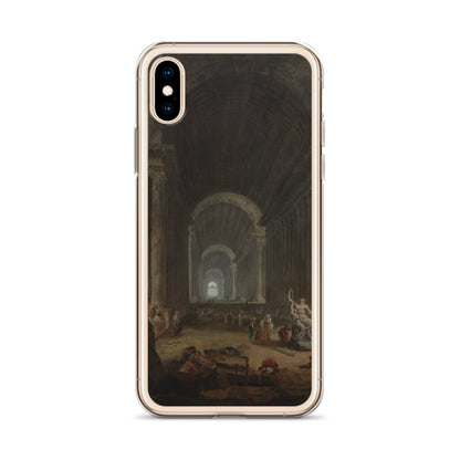The Finding of the Laocoon - Hubert Robert - C. 1773 - iPhone Case
