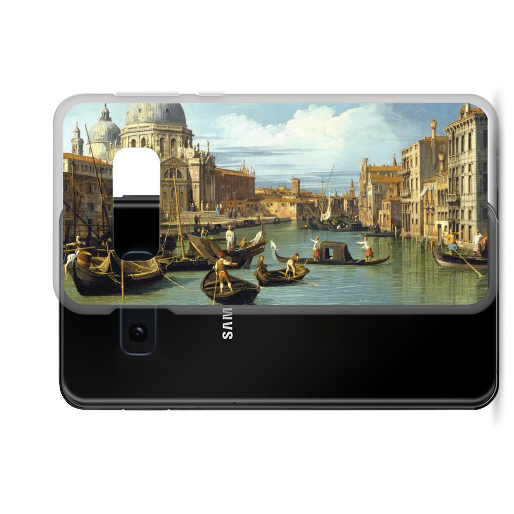 The Entrance to the Grand Canal, Venice - Canaletto - C. 1730 - Samsung Case